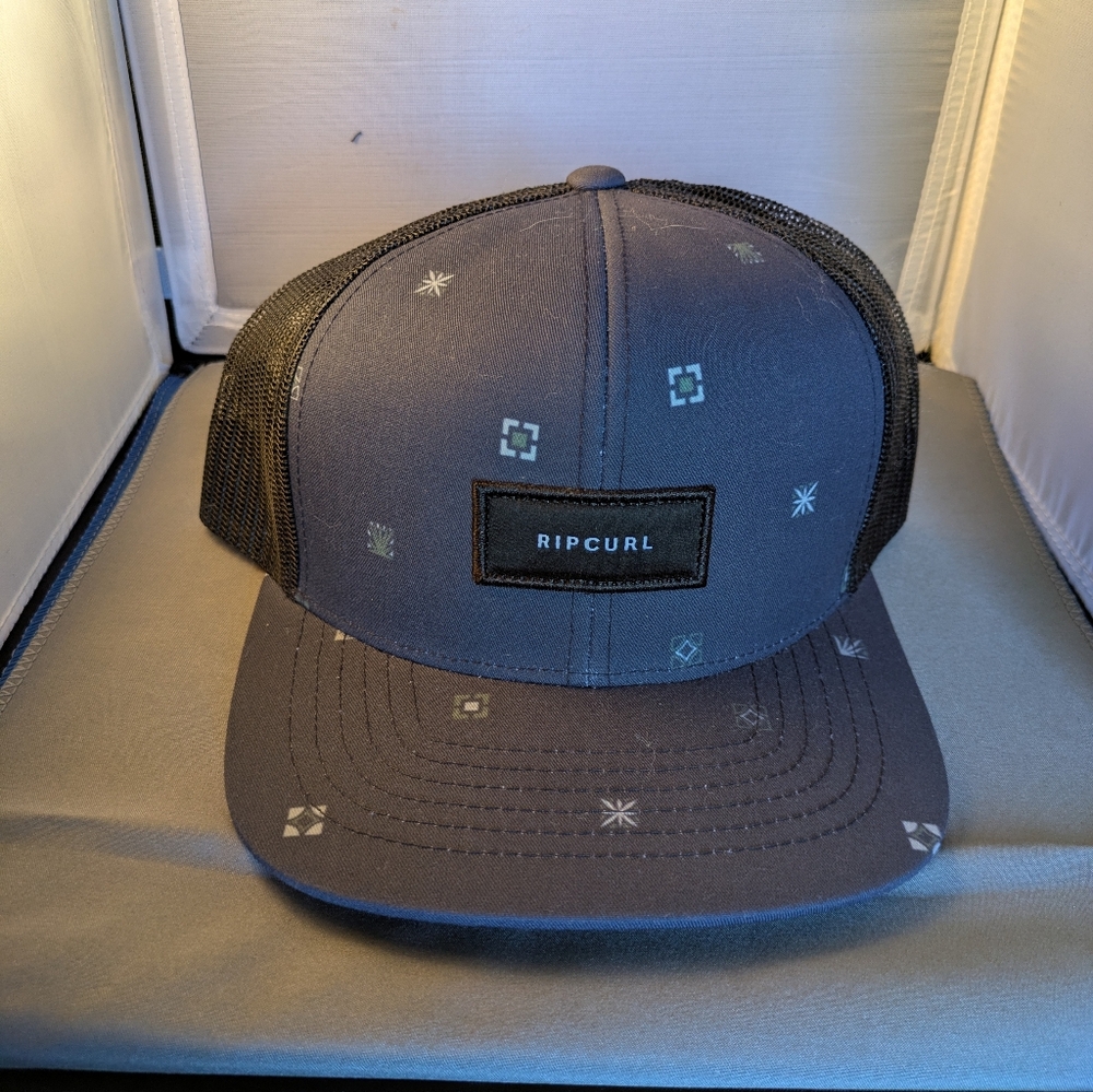Rip Curl Men’s Navy Patterned Trucker Cap